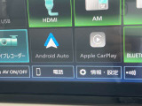 Apple CarPlayやAndroidAutoとリンクさせてディスプレイに地図やアプリの表示が可能です。