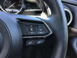 レーダークルーズコントロールを装備。アクセルやブレーキを操作しなくても、自動で先行車との車間距離を保ち追従走行できます。長距離や高速道路を運転する際に、ドライバーへの負担を軽減します。