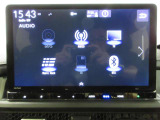 純正ギャザズ11.4インチコネクトナビ(LXM-237VFLi) フルセグTVを装着しています。