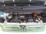 自慢のエンジンはパワードbyHONDAです。精度とバランスにこだわって、低回転からスムースなパワーを発揮します。