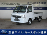 サンバー トラック TBが入荷5MT AMオーディオ エアコン パワステ 光軸ダイヤル スペアタイヤ