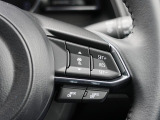 前走車両の速度に合せて、自車の速度を調整できる「アダプティブクルーズコントロール」を装備しています。
