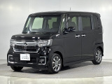 ■令和4年式 ブラックのN-BOXカスタムが入荷しました。車両は弊社保管場所に御座います。確認の際は事前にご連絡お願い致します。