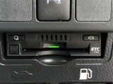 ETC車載器付きです。高速道路の料金所もスムーズに通過できます。