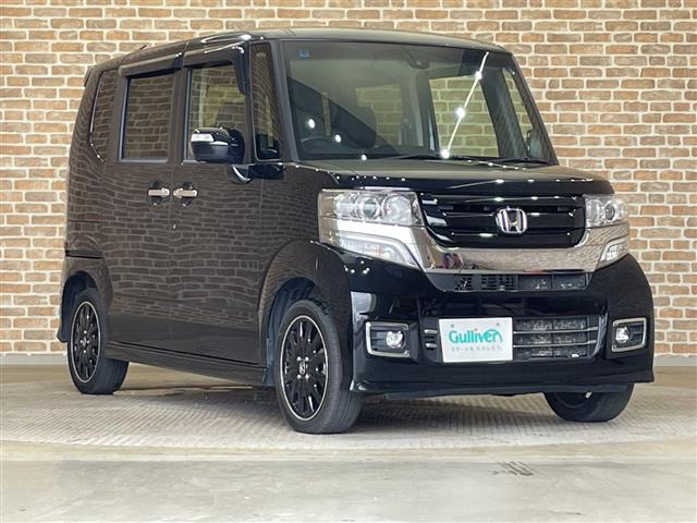 N-BOXカスタム G ターボ SSパッケージ ブラックスタイル 4WD 修復歴無し