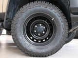 鉄チンホイールに新品ジオランダーX-ATタイヤ(285/70R17)をインストール!