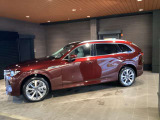 純正アルミで全体的にデザインがまとまっています。車も人も、オシャレはまずは足元からですね。