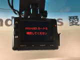 万が一の事故のときもドライブレコーダーがあると安心です。ご利用になる場合は個人情報保護の観点より新品の対応SDカードをお求め下さい。