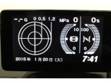 センターディスプレー装備
