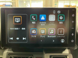 【9インチスマホ連携ディスプレイオーディオ】 対応しているスマホアプリを大画面で使えます!フルセグテレビやラジオの視聴、Bluetooth接続による音楽鑑賞、ハンズフリー通話なども利用可能です。