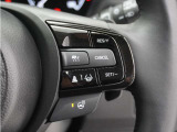 ◆アダプティブクルーズコントロール◆予め設定した車速内でクルマが自動的に加減速。前走車との適切な車間距離を維持しながら追従走行します。【LKAS】車線維持支援システムでステアリング操作を支援。