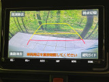 【バックカメラ】駐車時に後方がリアルタイム映像で確認できます。大型商業施設や立体駐車場での駐車時や、夜間のバック時に大活躍!運転スキルに関わらず、今や必須となった装備のひとつです!