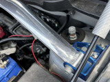 クスコ製フロントタワーバー装着されております。車両のねじれ剛性力UPカスタムになります。