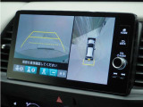 ◆全周囲カメラシステム◆運転席から見えにくい後方などをナビ画面で確認でき運転を支援するシステムです!