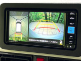 【パノラマモニター】専用のカメラにより、上から見下ろしたような視点で360度クルマの周囲を確認することができます☆死角部分も確認しやすく、狭い場所での切り返しや駐車もスムーズに行えます。