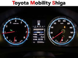 昼間でもくっきり見やすい、高質感メーターです。