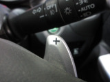 マニュアル車のような感覚で、ワインディングロードでも車を操れるパドルシフト付きです。長い下り坂でのエンジンブレーキや、高速道路の合流の際の加速も思いのままです。