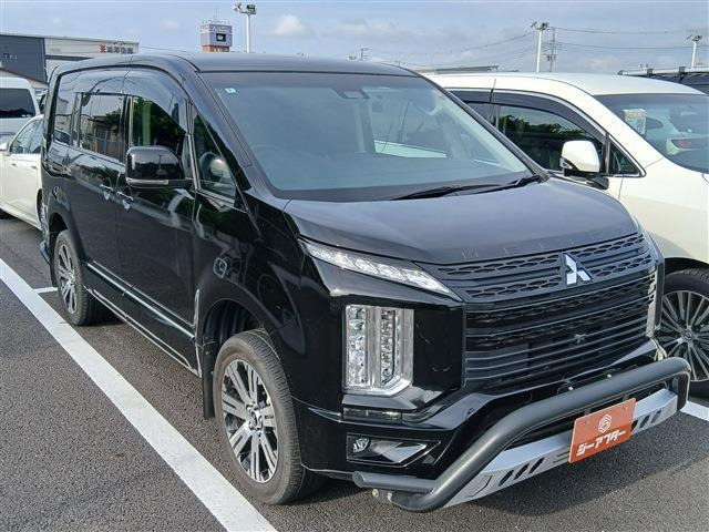 デリカD:5 2.2 オールブラックス エディション 4WD 禁煙車 純正10.1インチナビ フル...