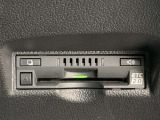 ETC車載器付きです。高速道路の料金所もスムーズに通過できます。