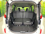 普段のお買い物や通勤、送迎等に十分な荷室スペースを確保しております。セカンドシートを倒すと、大きな荷物の積載も可能です♪