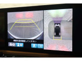 純正のマルチビューカメラが装備されています!上から見下ろしたような視界のカメラが駐車をサポートします!