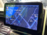 【大画面ナビ】人気の大型9インチナビを装備。存在感のある大画面はインパクト大!ナビ利用時のマップ表示は見やすく、テレビやDVDは臨場感がアップ!いつものドライブがグッと楽しくなります♪
