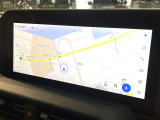 【12.3インチワイドナビ】高級感とインパクトのある大型ワイドナビを装備。各種オーディオ操作はもちろん、横長ワイド画面でのマップ2分割表示など、利便性も高いナビです♪