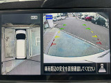 駐車が簡単になるアラウンドビューモニター!更に人を検知すると音で教えてくれるので巻き込み事故の予防にもなります。