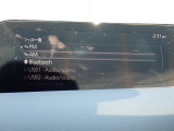 オーディオソースはご覧の通りです。Bluetoothを搭載しています。スマホと連動させると音楽等楽しむことが出来ます。