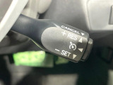 【クルーズコントロール】高速道路もラクラク走行。アクセルを離しても一定速度で走行ができ、長距離運転時の負担を軽減!加速・減速も簡単なスイッチ操作で調整できます。