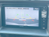 【バックカメラ】駐車時に後方がリアルタイム映像で確認できます。大型商業施設や立体駐車場での駐車時や、夜間のバック時に大活躍!運転スキルに関わらず、今や必須となった装備のひとつです!