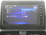 純正9インチメモリーナビです。 ラジオ、フルセグTV、Bluetoothオーディオ接続が利用可能です。
