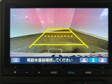 駐車がしやすいバックカメラを装備しています。