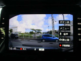 ナビモニターにドライブレコーダーの映像が表示可能です。メニューから再生やSDフォーマットも可能です、