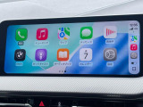 ●Apple Car Play:スマホとの有線接続で、ナビ・オーディオ再生などスマホのアプリ機能が画面でも使える便利機能です!