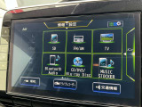 BluetoothやCD、フルセグTV、DVDなどオーディオ機能も充実してます。