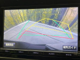 【バックカメラ】駐車時に後方がリアルタイム映像で確認できます。大型商業施設や立体駐車場での駐車時や、夜間のバック時に大活躍!運転スキルに関わらず、今や必須となった装備のひとつです!