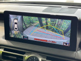 【パノラミックビューモニター】専用のカメラにより、上から見下ろしたような視点で360度クルマの周囲を確認することができます☆死角部分も確認しやすく、狭い場所での切り返しや駐車もスムーズに行えます。
