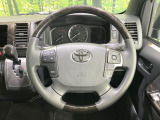 【ステアリングスイッチ】運転中、前方から目線をそらすことなく、オーディオ等の操作が可能な便利機能!安心&快適なドライブを演出してくれます♪