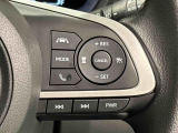 パワーとエコの2つの走行モードの切り替えが可能なステアリングスイッチに加え、高速道路を快適に走行できる全車速追従機能付ACC(アダプティブクル-ズコントロ-ル)スイッチが付いています(^^♪