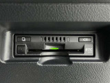 ETC車載器付きです。高速道路の料金所もスムーズに通過できます。