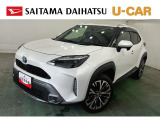 ハイブリッドで静かに走れて、燃費も魅力のヤリスクロス・アドベンチャーです入荷です。走行も少なくナビとバックカメラがそろっていて、初めてのSUVでも扱いやすい一台です(^^)/見ていきましょう♪