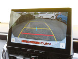 車庫入れもお任せのバックカメラ付き!
