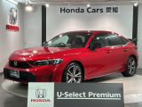 全国納車可 第三者機関証明書付 H SENSING サンル-フ 最長5年保証 ワンオーナー TV Rカメラ BTオ-ディオ ドラレコ ETC LEDライト VSA装備のシビック e:HEVEX入庫