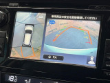 【アラウンドビューモニター】専用のカメラにより、上から見下ろしたような視点で360度クルマの周囲を確認することができます☆死角部分も確認しやすく、狭い場所での切り返しや駐車もスムーズに行えます。