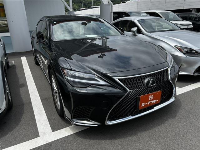 LS500 エグゼクティブ後期型 禁煙車 純正12.3インチナビ