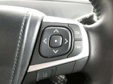 ステアリングスイッチで車両情報を切り替えて必要な必要な情報を確認したりできます。