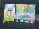 【全方位モニター用カメラ】専用のカメラにより、上から見下ろしたような視点で360度クルマの周囲を確認することができます☆死角部分も確認しやすく、狭い場所での切り返しや駐車もスムーズに行えます。