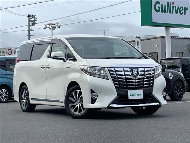 アルファードハイブリッド  エグゼクティブ ラウンジ 4WD 本革シート
