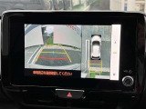 【全周囲モニター】フロント+サイド+バックにカメラが装着されています。車庫入れが苦手な方もこれがあれば安心ですね。
